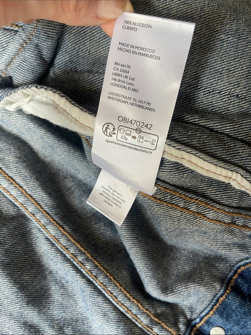 We The Free Opal Swing Denim Jacket - Picture 9 of 9